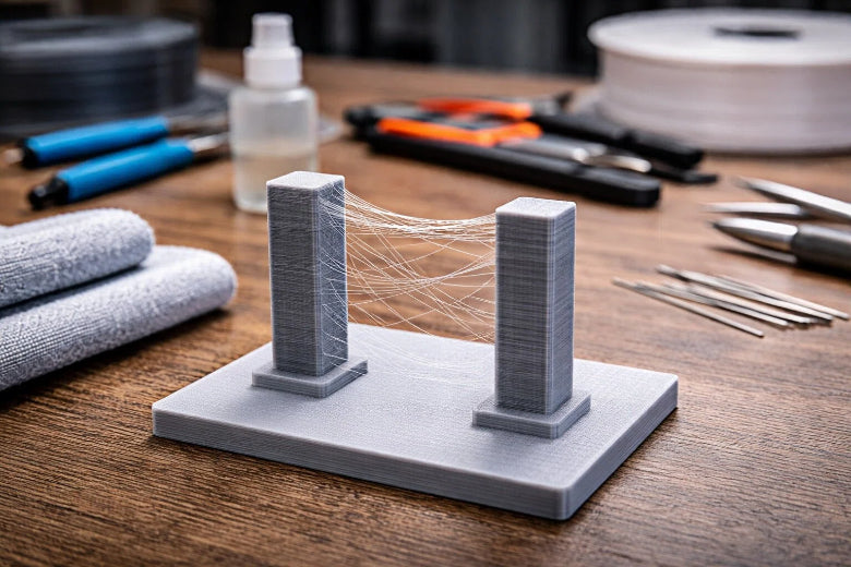 How to Adjust Retraction and Temperature to Stop Stringing in 3D Prints
