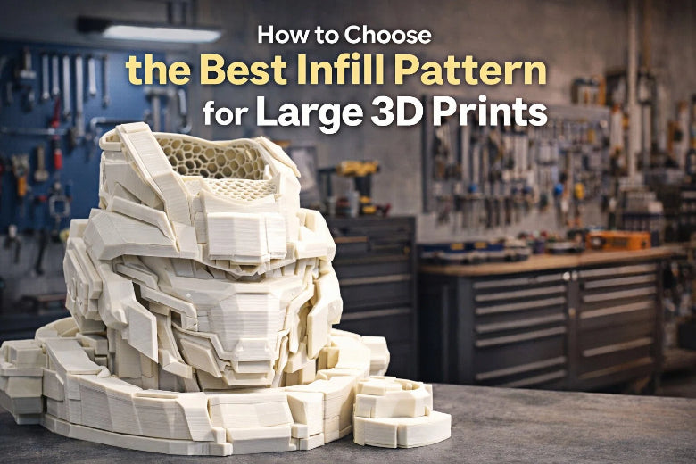How to Choose the Best Infill Pattern for Large 3D Prints