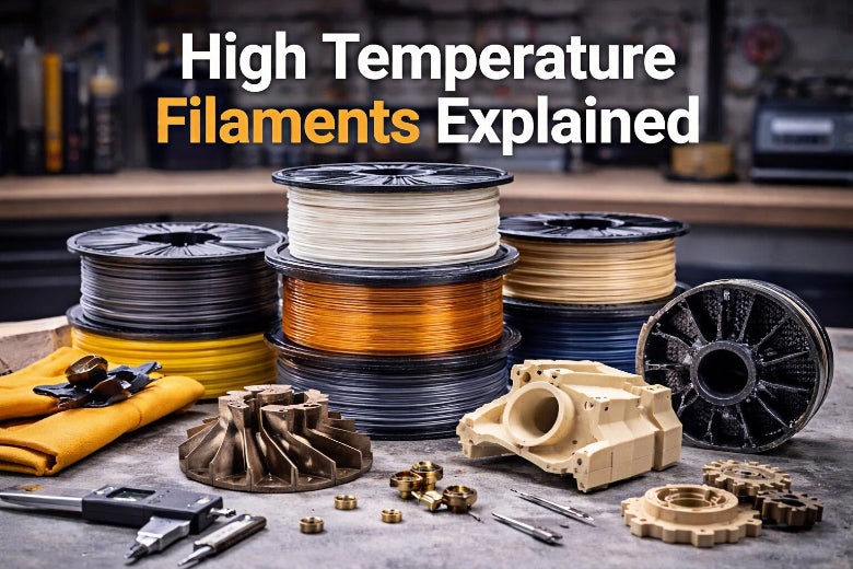What Are High Temperature Filaments and How They Improve 3D Printing