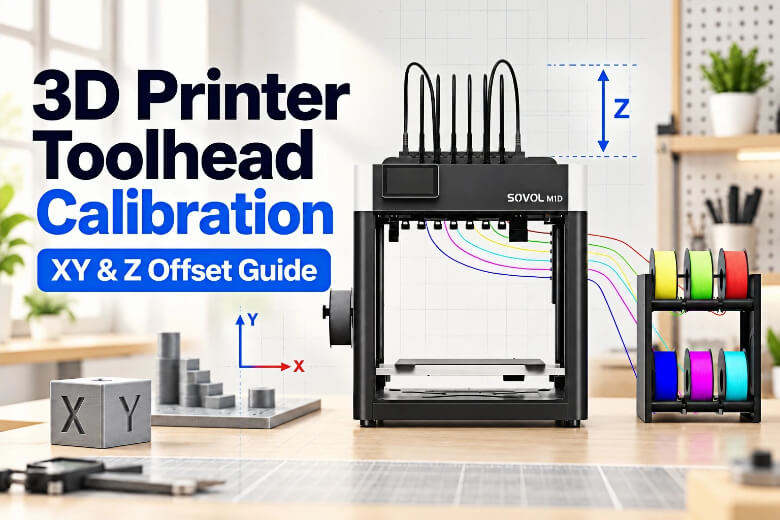 3D Printer Toolhead Calibration Explained: XY Offset, Z Offset, and Alignment Tips