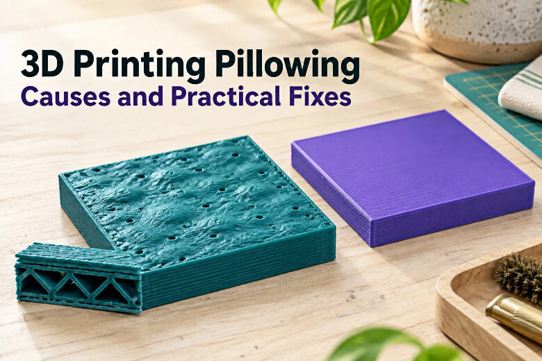 3D Printing Pillowing: Causes, Prevention, and Practical Fixes