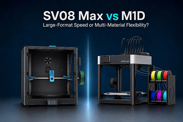 COREXY printer SV08 makes big projects simple and fun