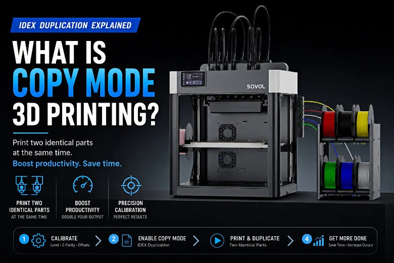 What Is Copy Mode 3D Printing? IDEX Duplication Explained