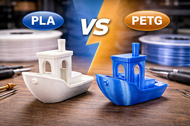 Comparing PLA and PETG Filaments Strength Flexibility and Printability