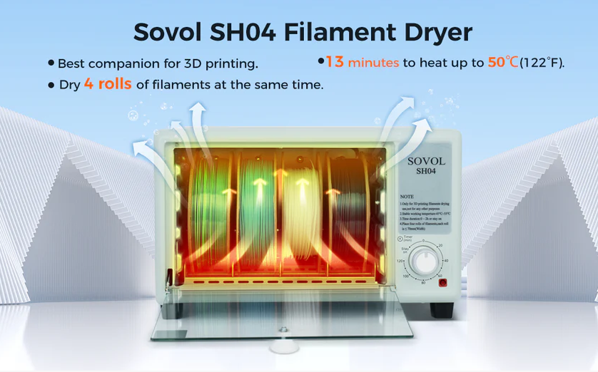 Expert Advice on Choosing a 3D Filament Dryer This Year