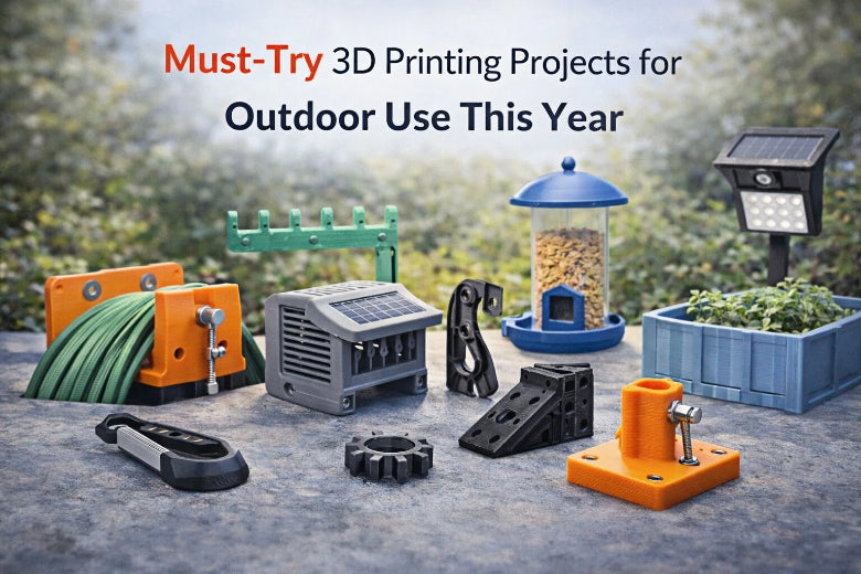 Must-Try 3D Printing Projects for Outdoor Use This Year