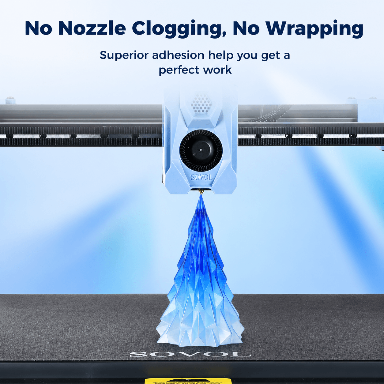 Sovol PETG 3D Filaments Gradient Blue