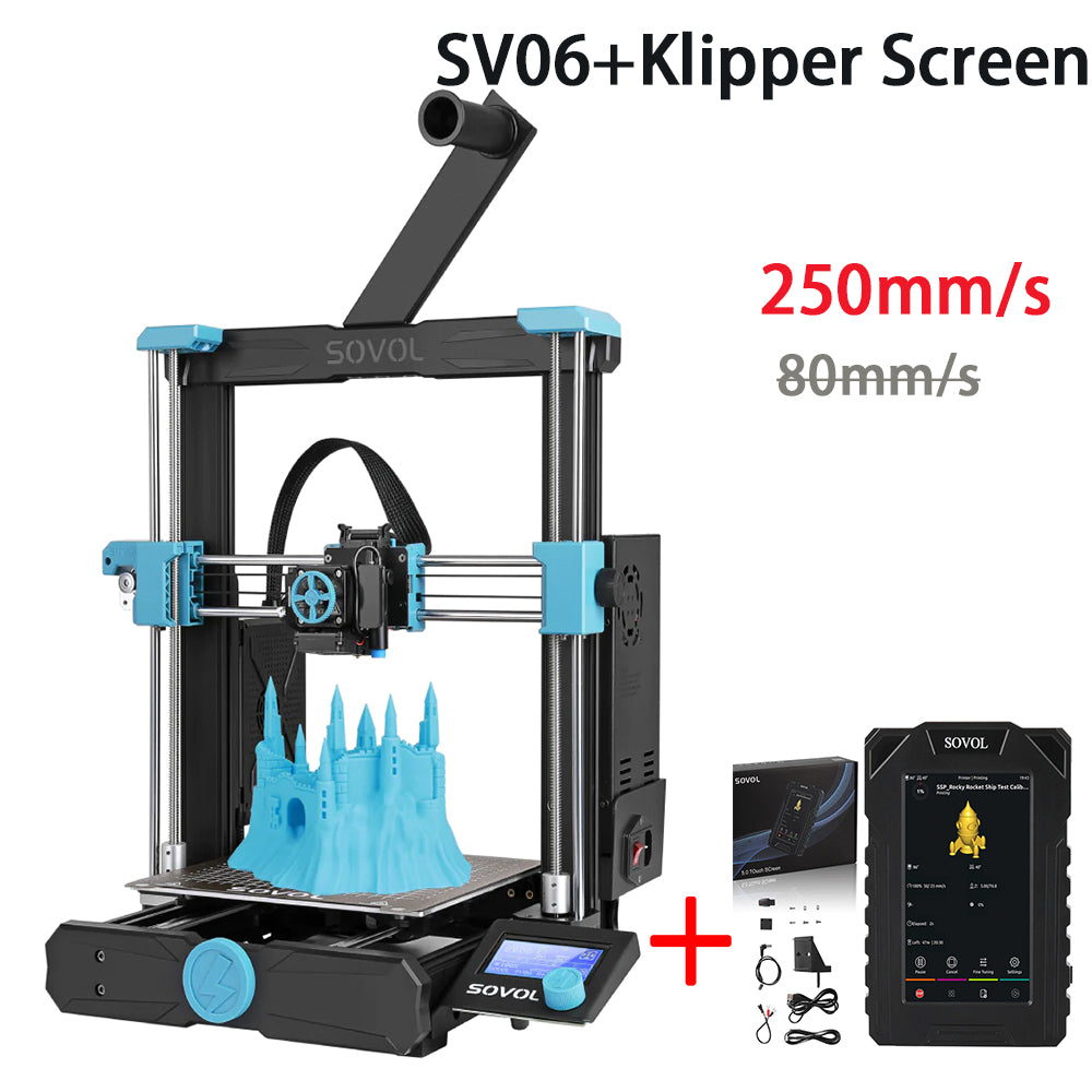 Sovol SV06 3D Printer with Klipper Screen