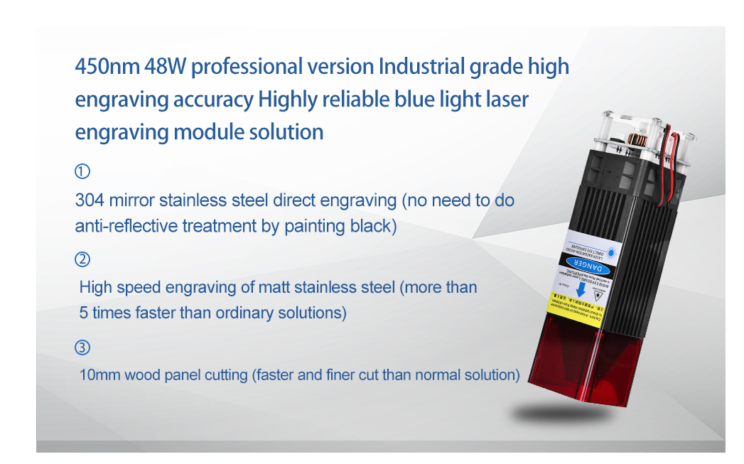 Sovol 40W/48W Laser Module for 3D Printer/CNC Machine/Laser Engraving Machine