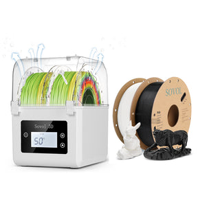 Sovol Filament Dryer Box Supports 2 Spools of Filament Drying & Printing