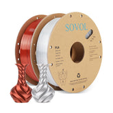 Sovol Silk PLA 3D Printing Filament Single Colors 1.75mm