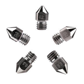 Sovol SV01, SV01PRO, SV03, SV04, SV04PRO, SV05, SV06 Hardened Tool Steel Tungsten Alloy 3D Printers Nozzles High Temperature Resistance