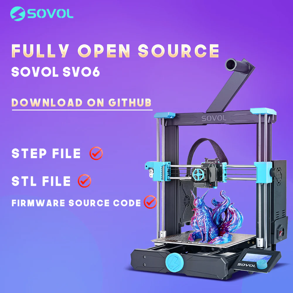Sovol SV06, Best Budget 3D Printer, Sovol 3D PrinterSovol SV06