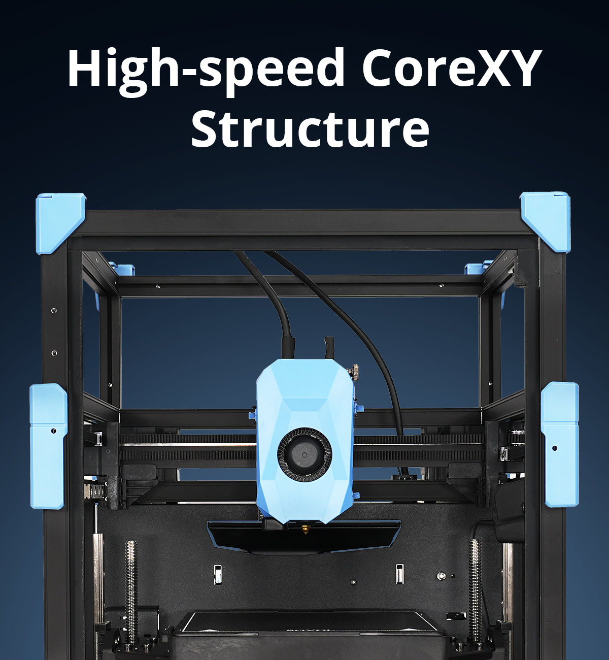 Sovol Zero CoreXY kinematic system diagram