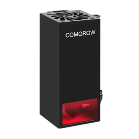 side view of comgrow z1 pro black laser head