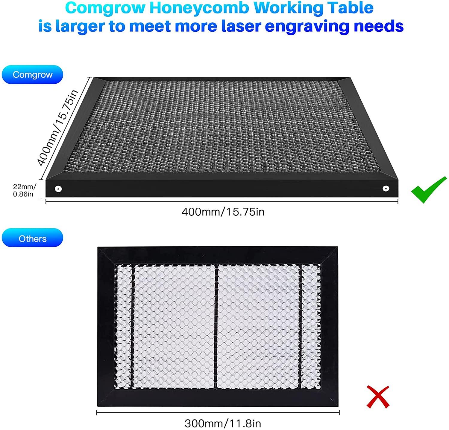 Comgrow Laser Engraver Magnetic Honeycomb Laser Panel